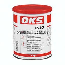 OKS 230, MoS2- Hochtemperaturpaste, 1 kg Dose