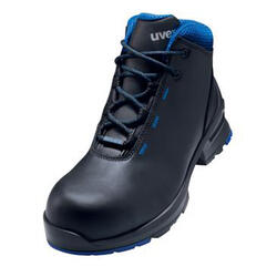 uvex 1 Stiefel S3 85551 schwarz-blau Weite 10