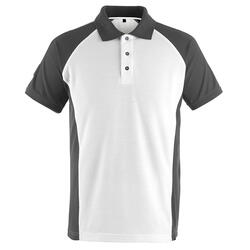 Polo-Shirt Bottrop 50569961-0618 weiß-dunkelanthrazit