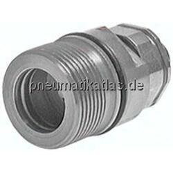Hydraulik-Schraubkupplung, Muffe Baugr.3, 15 L