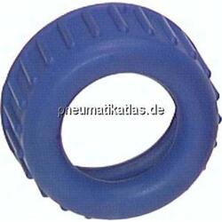 Manometer-Schutzkappe aus Gummi, 40mm, blau