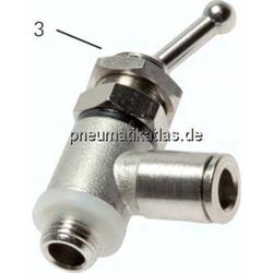3/2-Wege Kipphebelventil G 1/ 8" (AG) / 4 mm (Steckanschluss