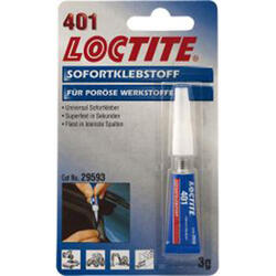 Sofortklebstoff flüssig 3g Loctite 401