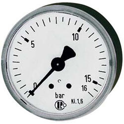 Manometer D 40 mm 0-4 bar G1/8 rue zent.
