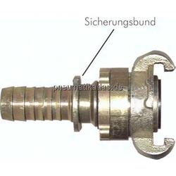 Sicherheits-Kompressorkuppl. 19 (3/4") mm Schlauch, S-Bund