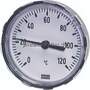 Bimetallthermometer, waage- recht D100/0 - 60°C/100mm